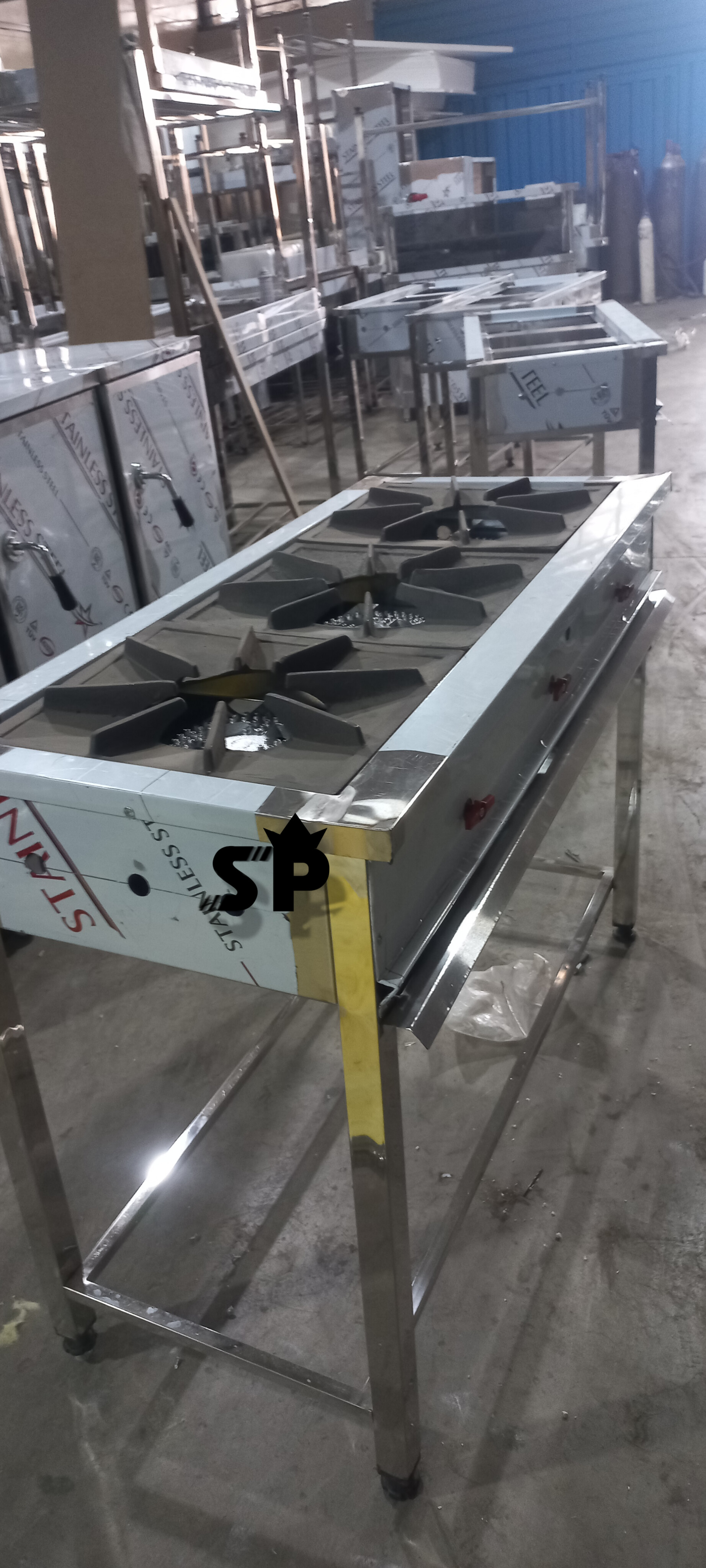 اجاق خطی 3 شعله استیل پیشرو